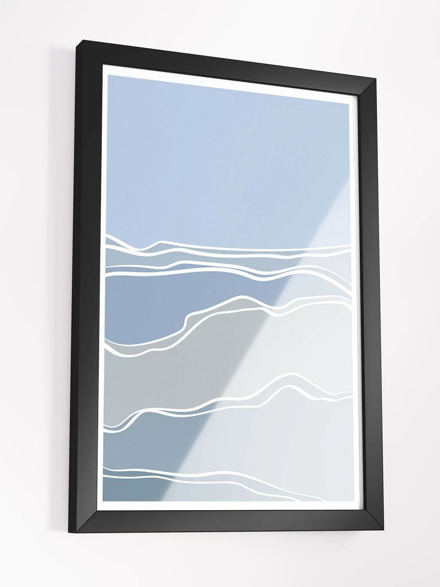 Oceanic Waves Framed Art Print product image (17)