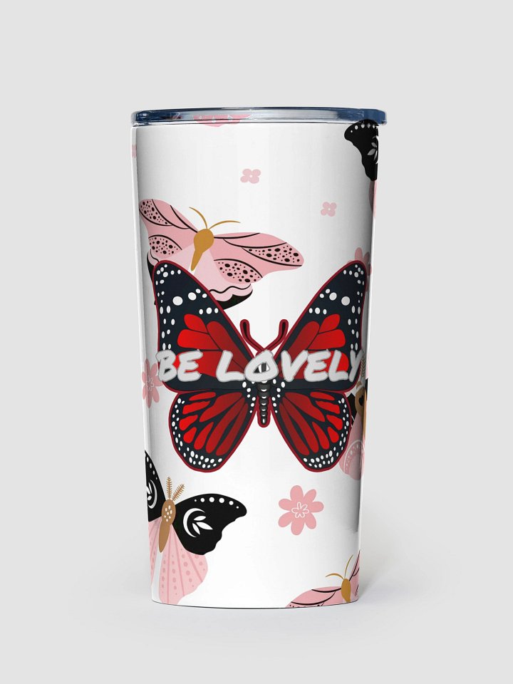 Be Lovely Butterfly Stainless Steel Tumbler product image (1)