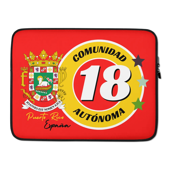 Protector de Tableta Puerto Rico CA 18 Rojo /Círculo product image (2)