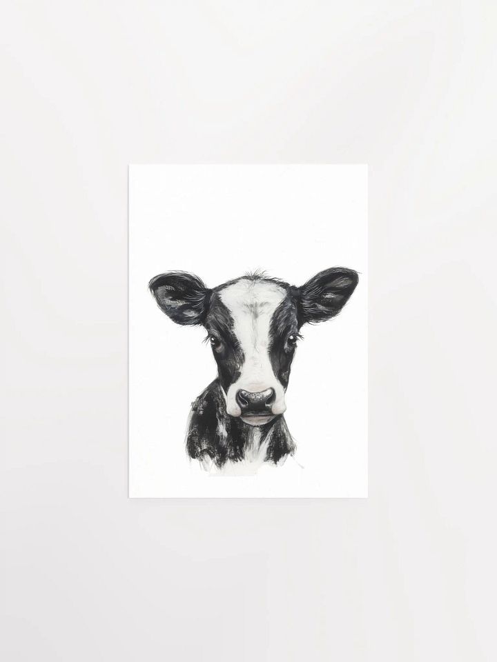 Cute Cow - Farm Animal Print A104 product image (2)
