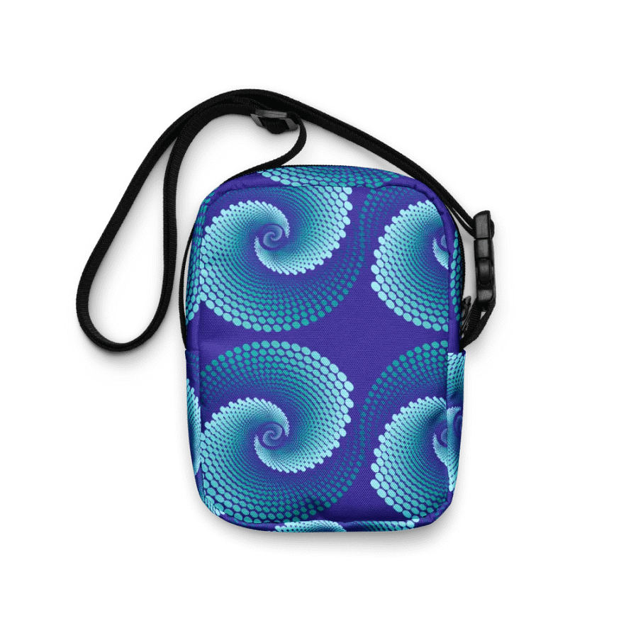 Spiral Motion All-Over Print Crossbody Bag for your mobile phone product image (6)