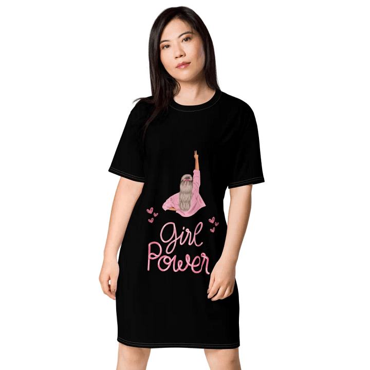 Butterfly Empowerment All-Over T-Shirt Dress product image (1)