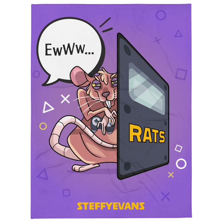 Ewww RATS | Blanket product image (1)