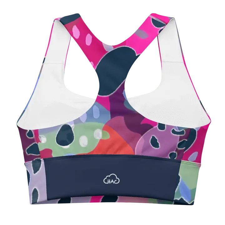 Summer Style-Recycled Longline Sports Bra product image (2)