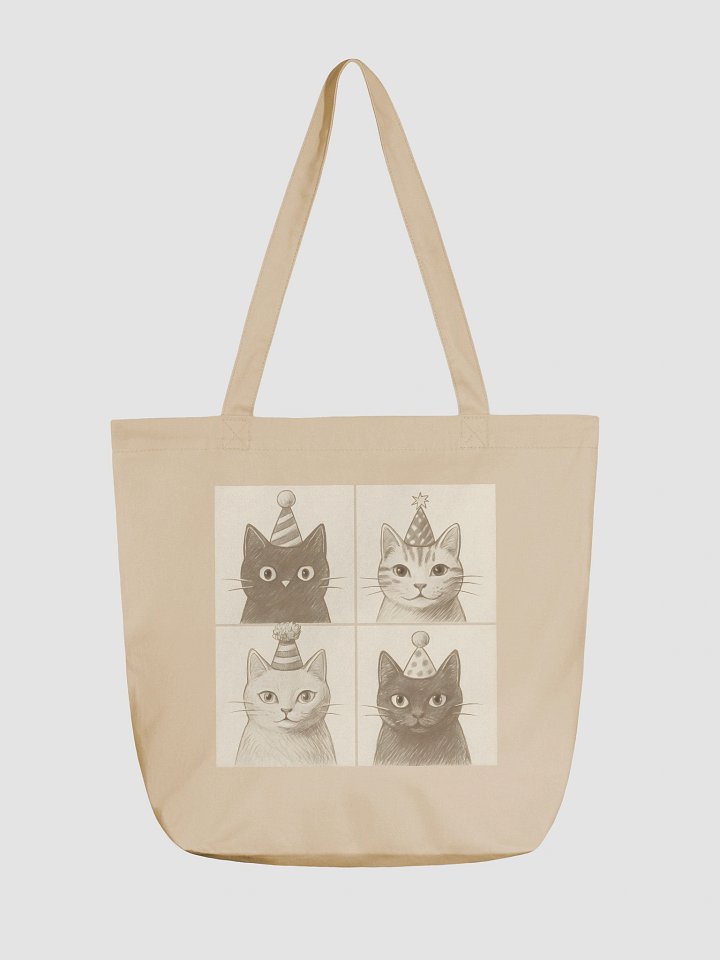 Whisker Party Tote Bag product image (1)