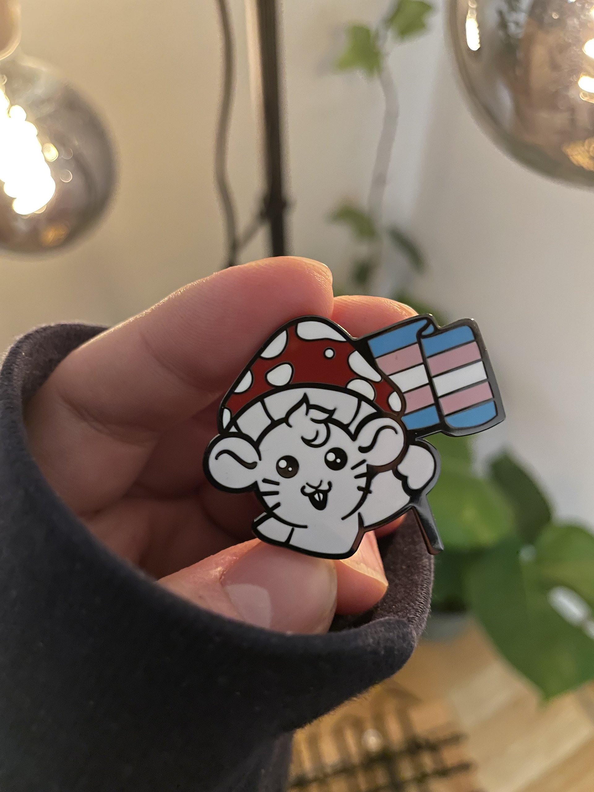 Trans Pride Enamel Pin (Limited stock) product image (2)