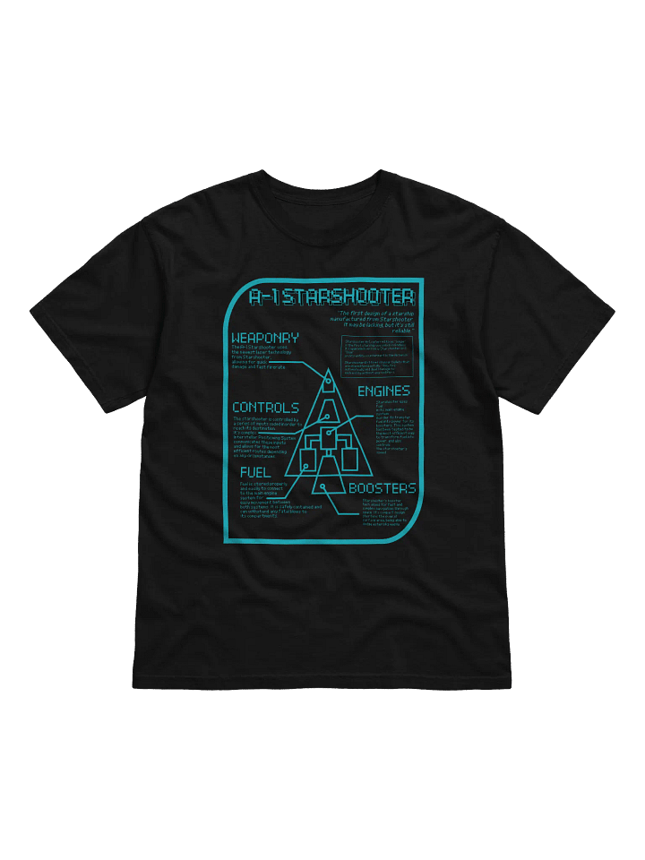 AS*TER*ISK - A-1 Starshooter Structure T-Shirt product image (3)