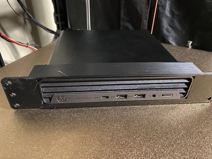 STL File – 10" Rackmount for HP ProDesk/EliteDesk Mini G1–G6 product image (2)