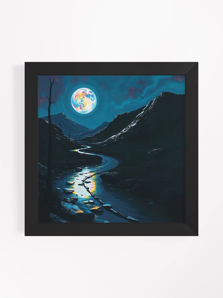 Lunar Reflections Framed Print product image (7)
