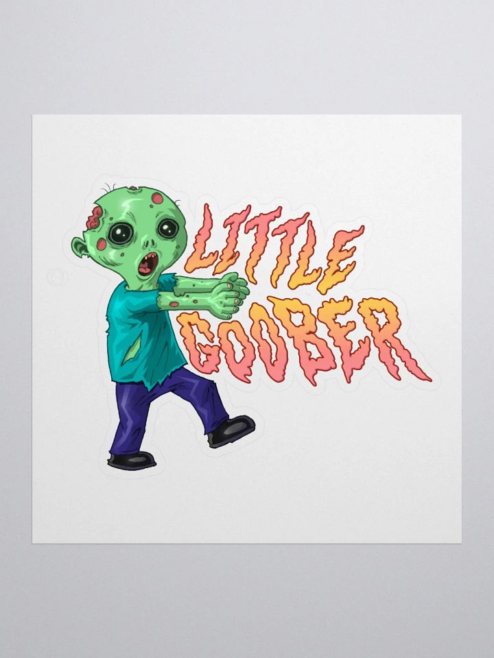 Little Goober Baby Zombie Sticker product image (2)