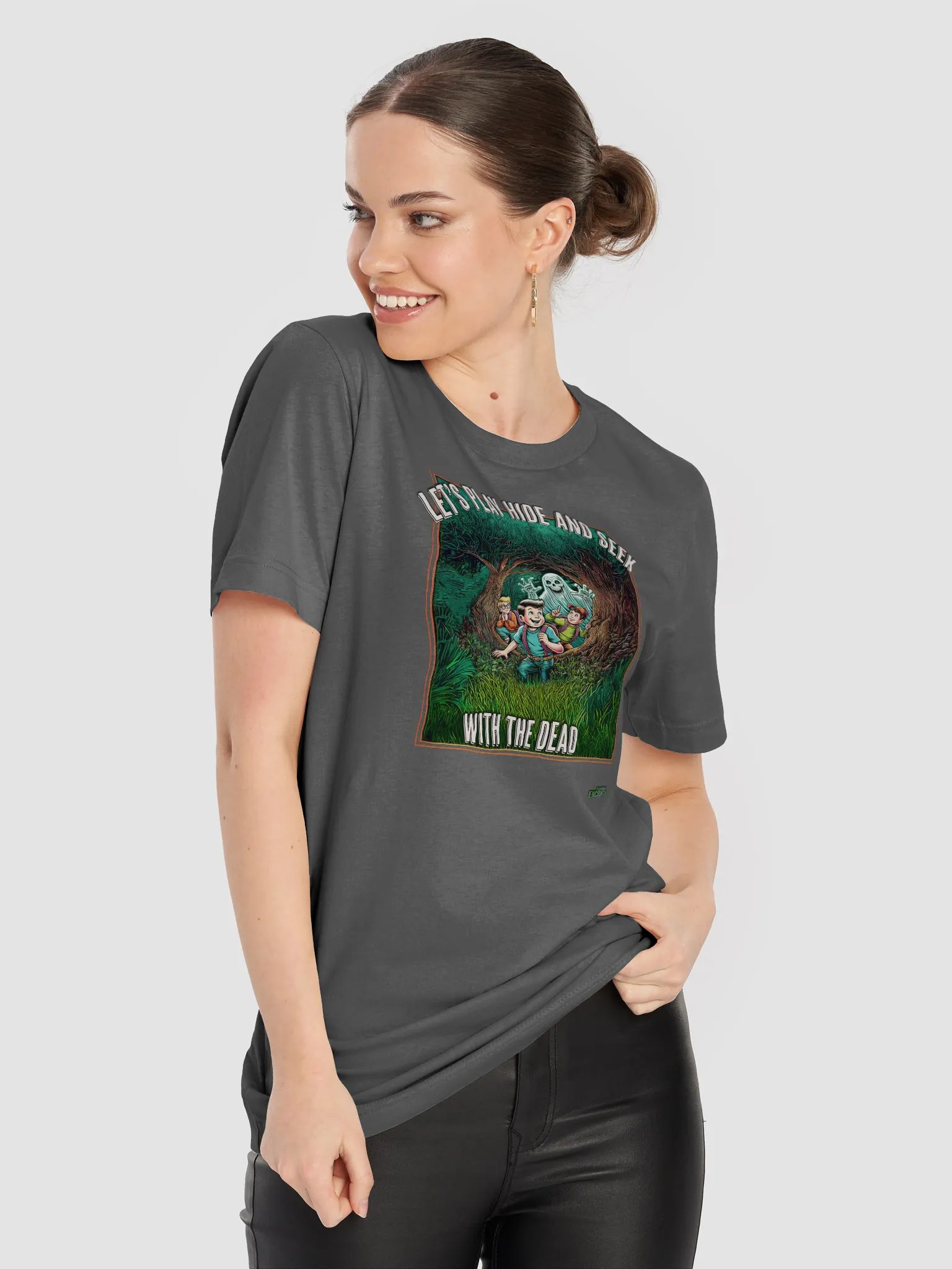 Let's Play Hide-And-Seek (with the dead) T-Shirt product image (8)