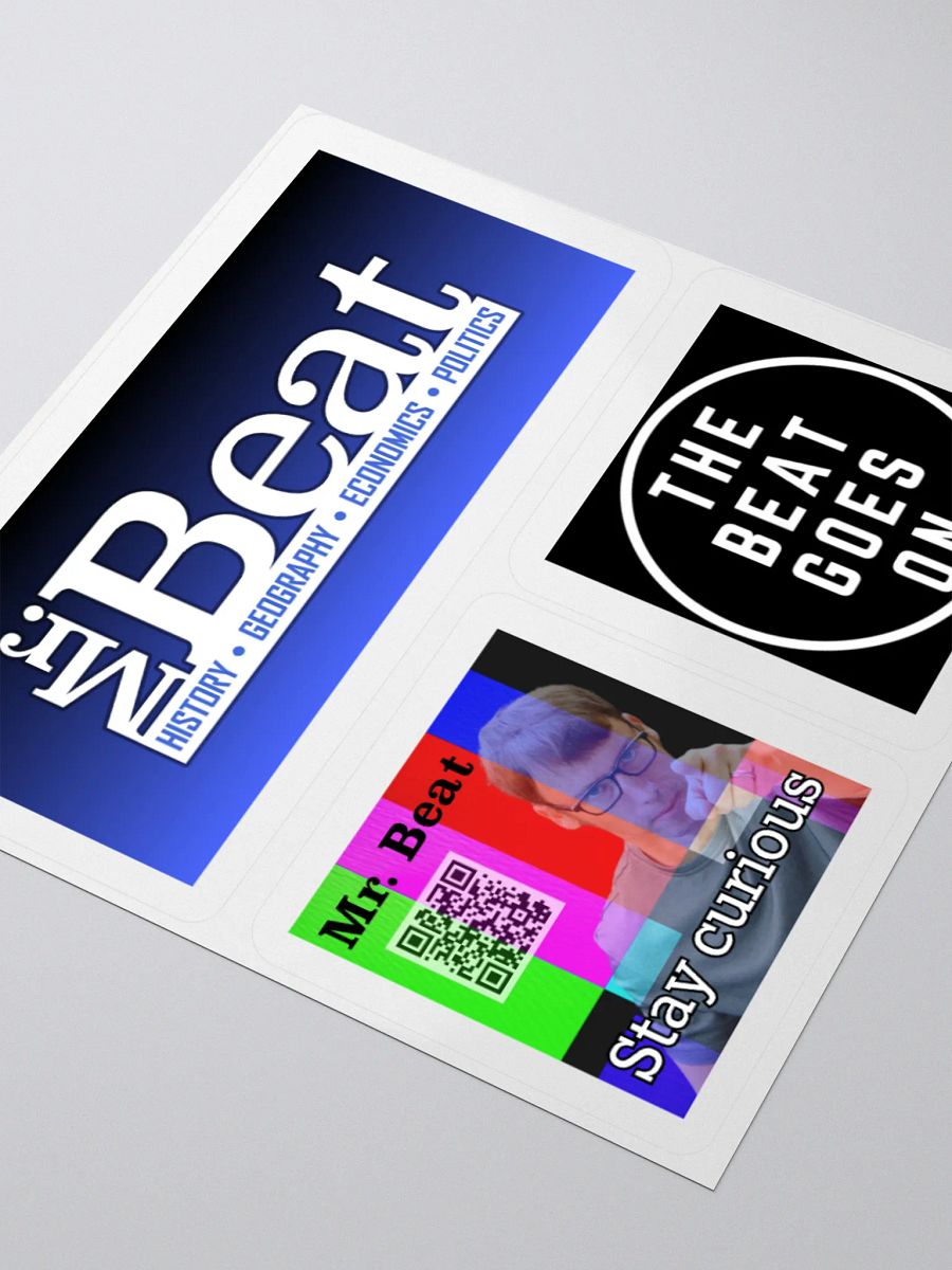 Mr. Beat and TBGO Curiosity Collection Stickers product image (7)
