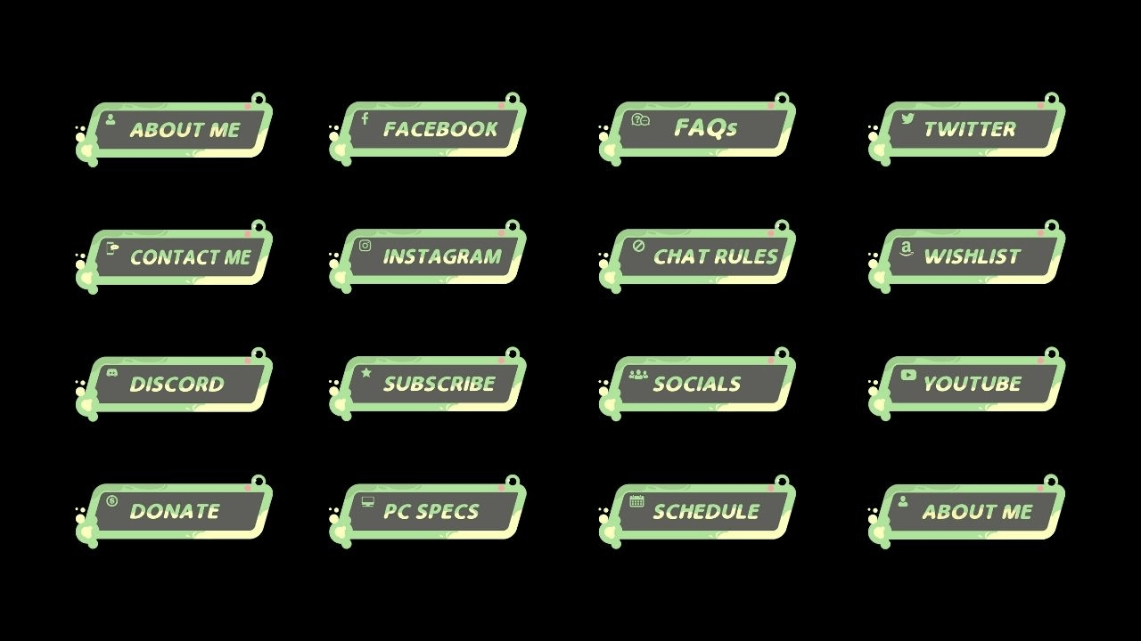 Wacky Frog Twitch Panels product image (2)