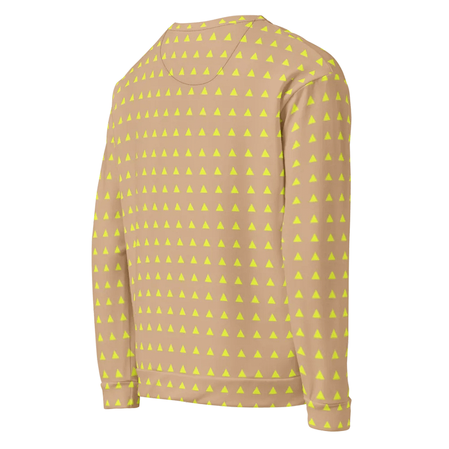 Neon Triangles Yellow Sweatshirt product image (9)