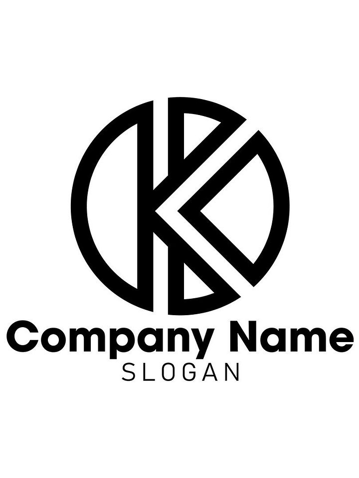 Modern Minimalist K Letter Logo Design product image (2)