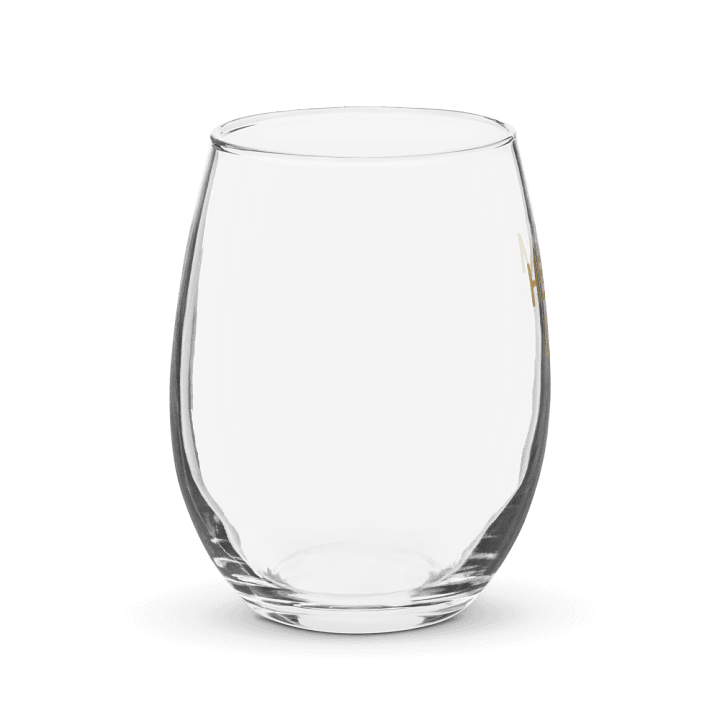 He-Him Lady Stemless Wine Glass product image (2)