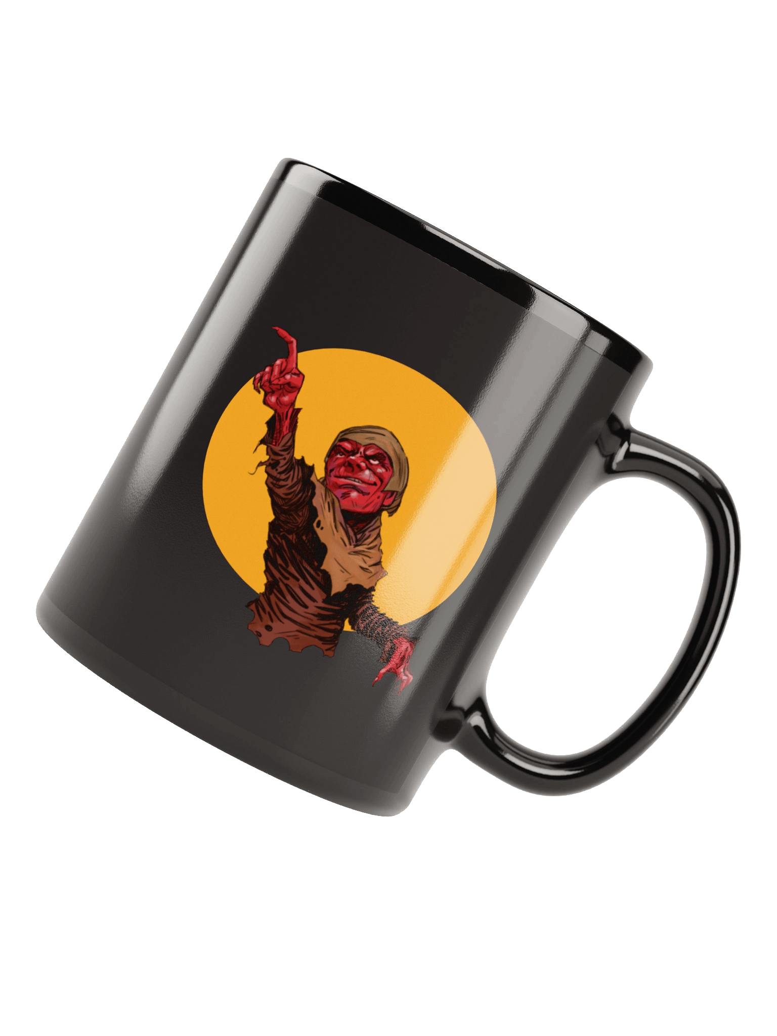 Nain Rouge - Black Glossy Mug product image (7)
