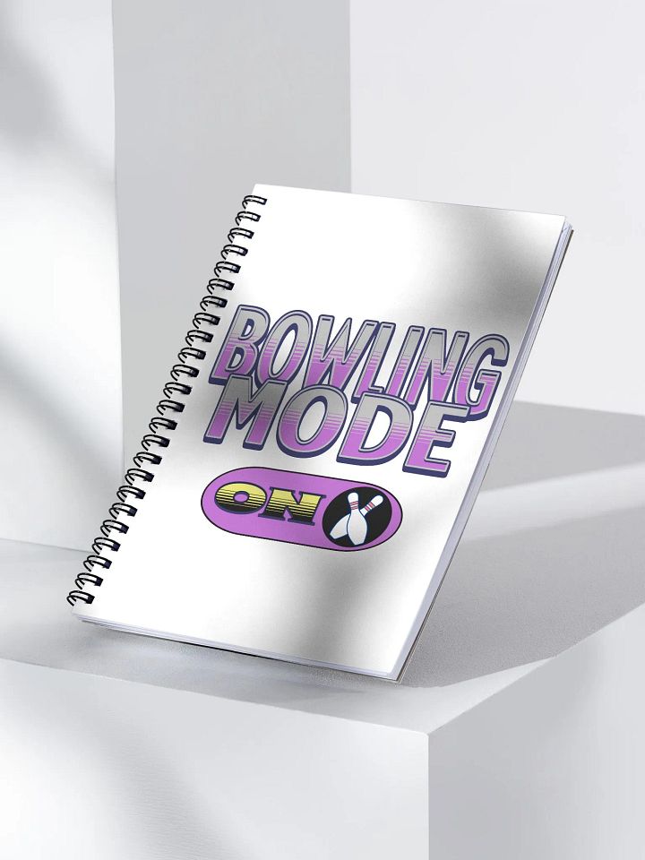 Bowling Mode On Spiral Notebook product image (2)
