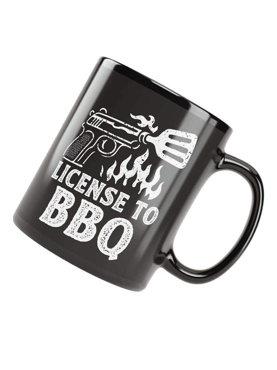 License To BBQ – Funny Dad Mug for Grill Masters product image (7)