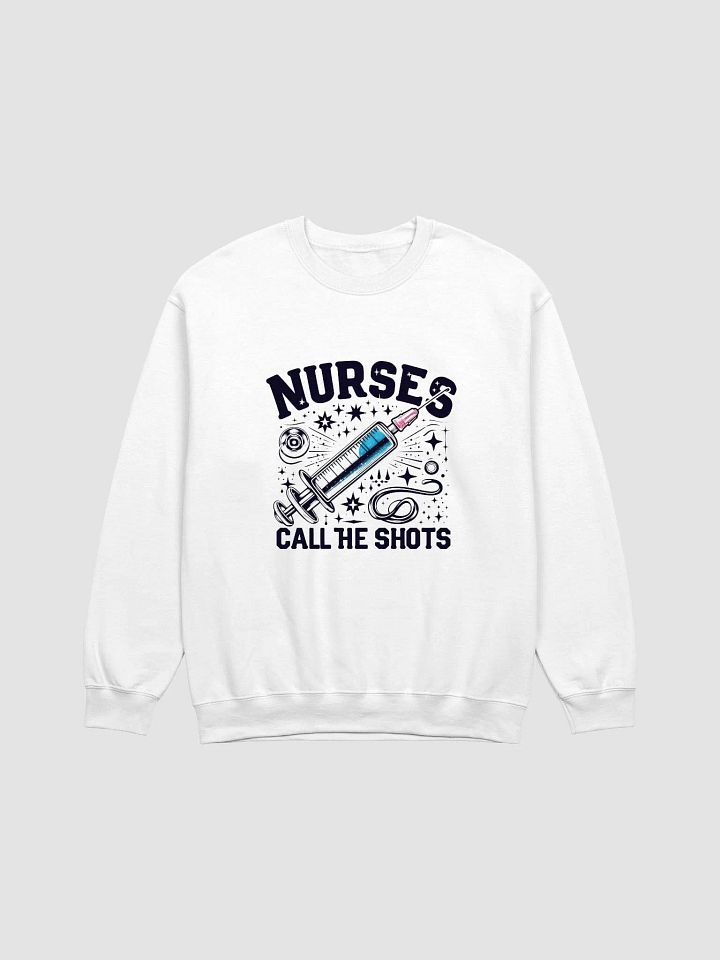 Nurse's Call the Shots Syringe Sweatshirt product image (2)