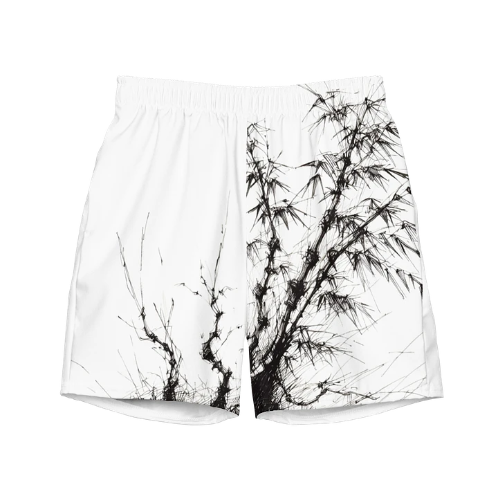 Bamboo Print Swim Trunks product image (1)