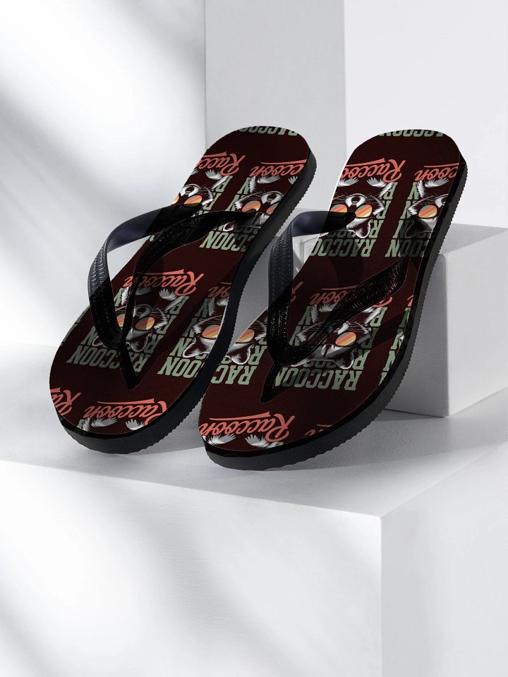 Raccoon Chic Sunglasses Flip-Flops product image (1)