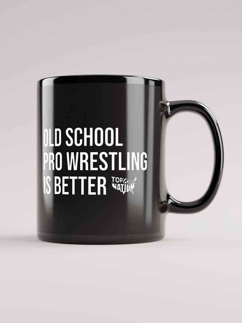Old School Wrestling Mug