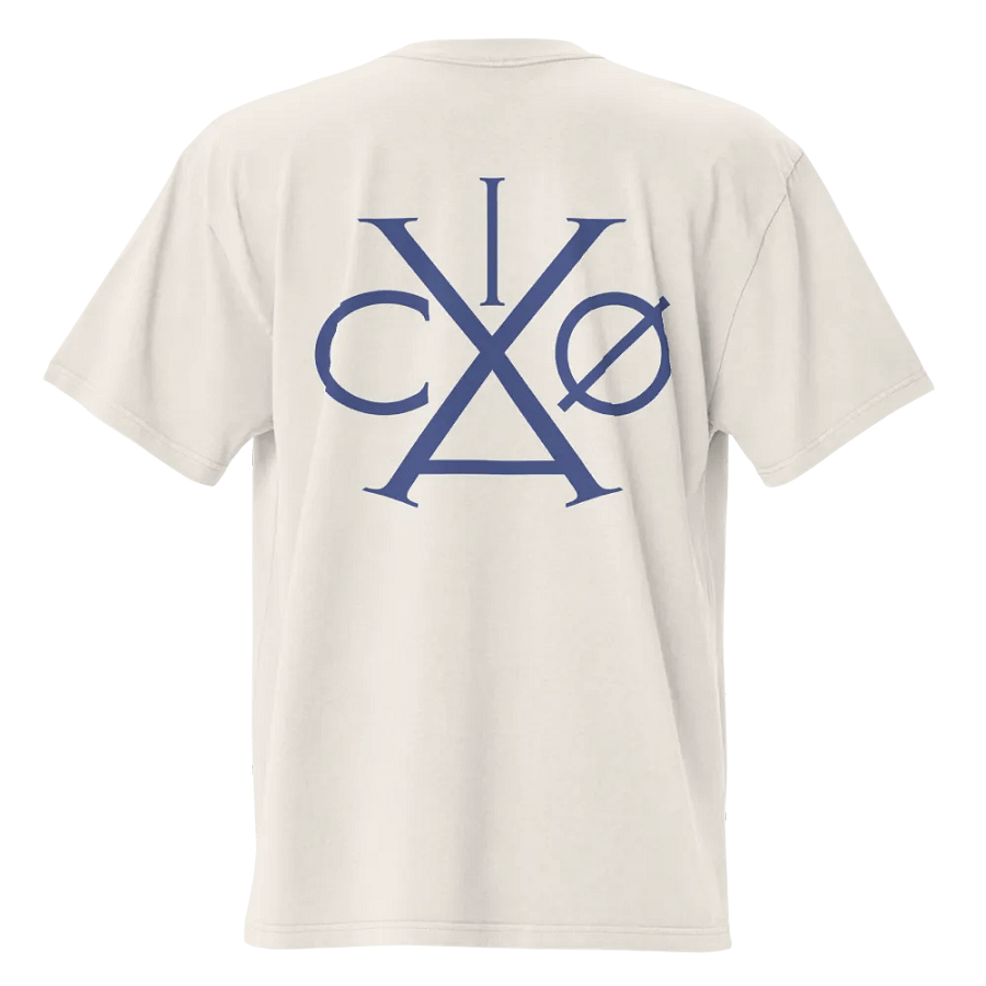 VACIO Logo back Oversized Faded T-Shirt product image (1)