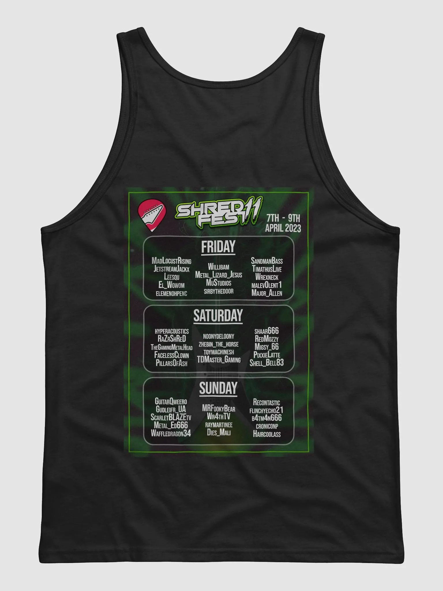 BACKPRINT LINEUP TANK product image (2)