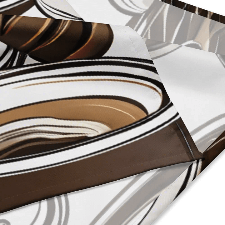 Earthy Coffee Elegance All-Over Bandana product image (4)