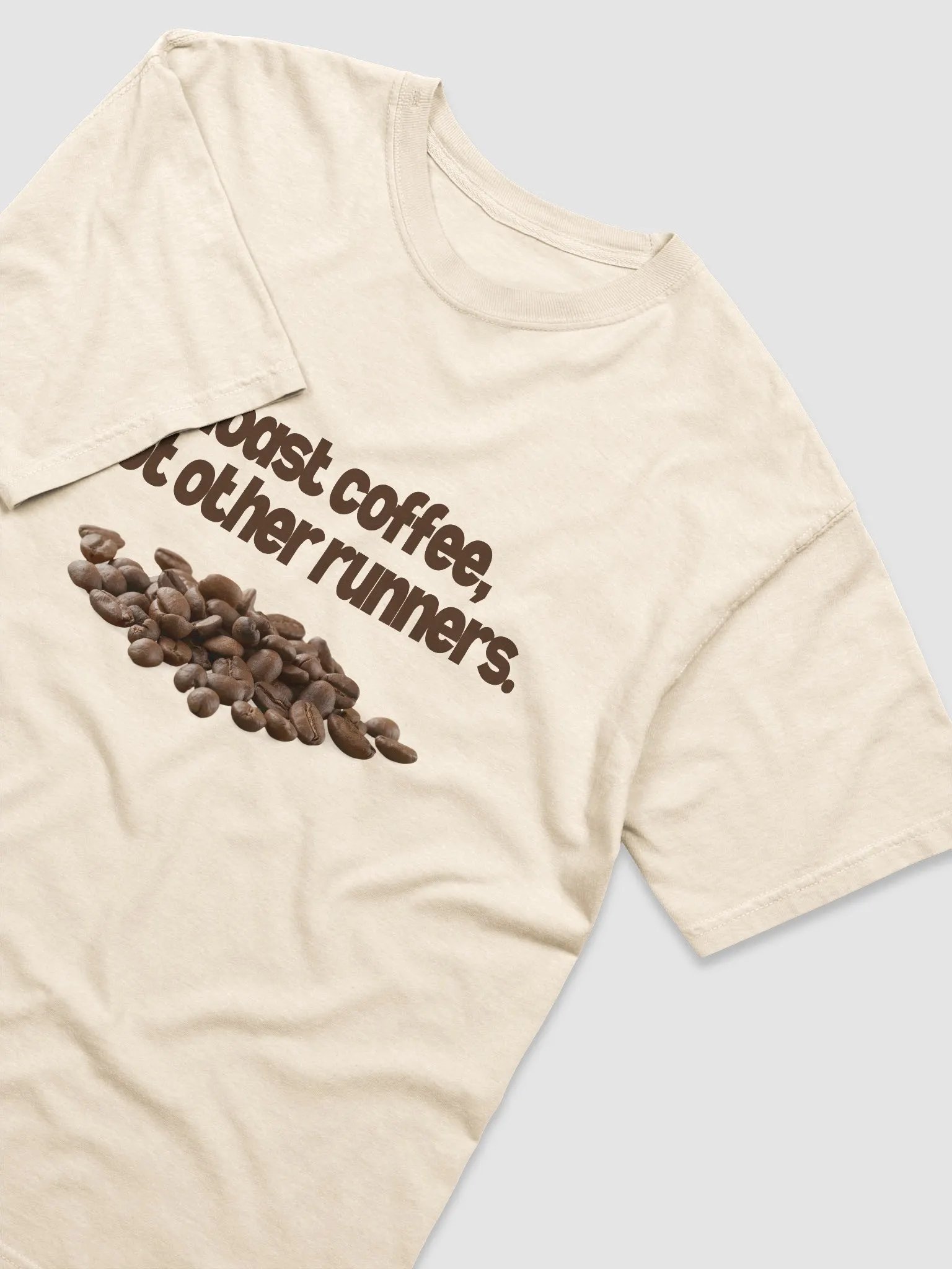 Roast Coffee Runner T-Shirt product image (2)