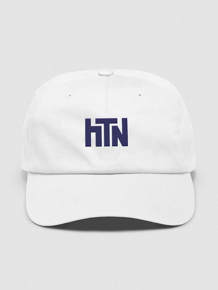 White HTN Dad Hat product image (1)