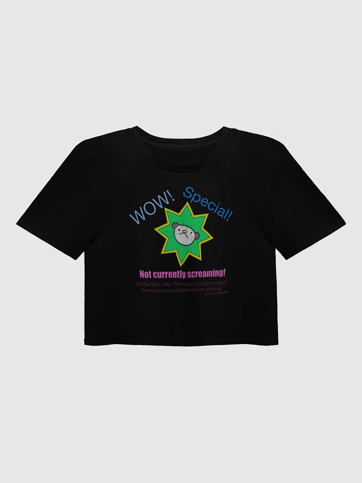 Not currently screaming! Crop top product image (6)