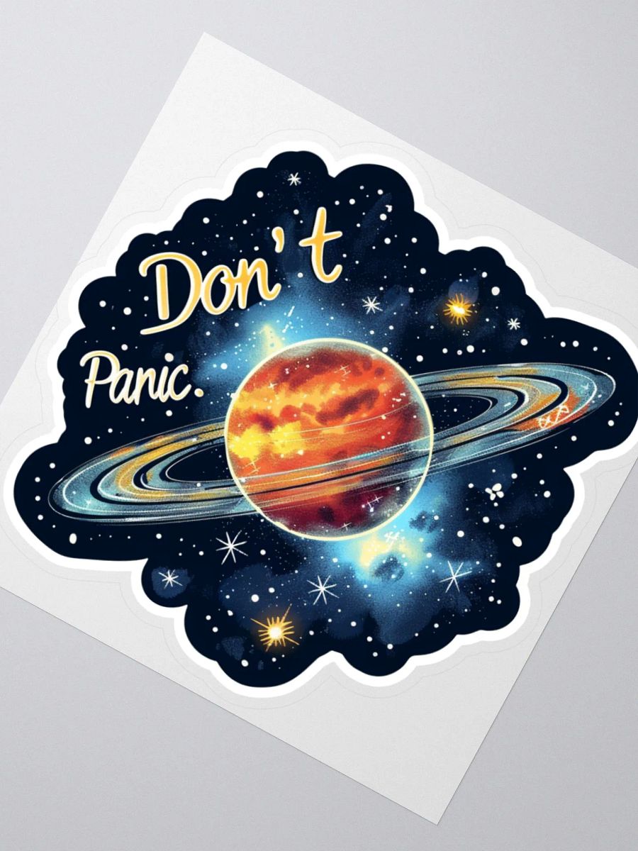 Don't Panic - Classic Sticker product image (3)