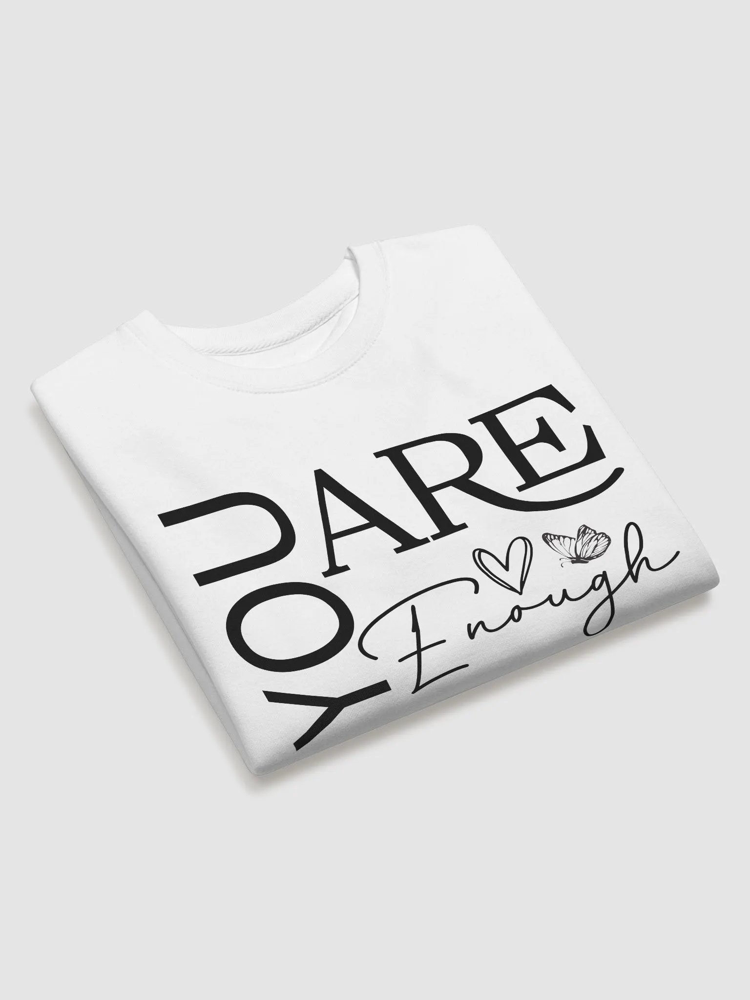 You Are Enough - Empowering Motivational Quote Unisex Premium Sweatshirt product image (3)