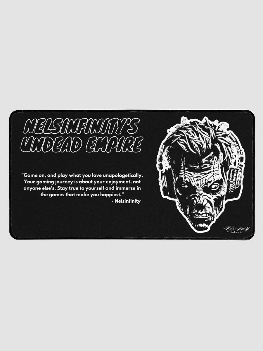 Nelsinfinity's Undead Empire Desk Mat (Black) product image (1)