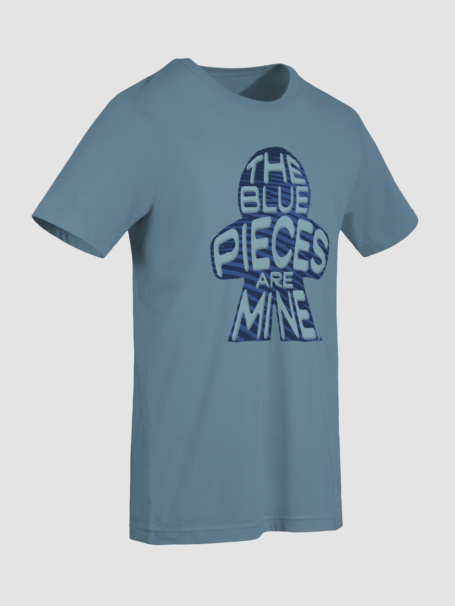 Blue Meeple T-Shirt product image (9)