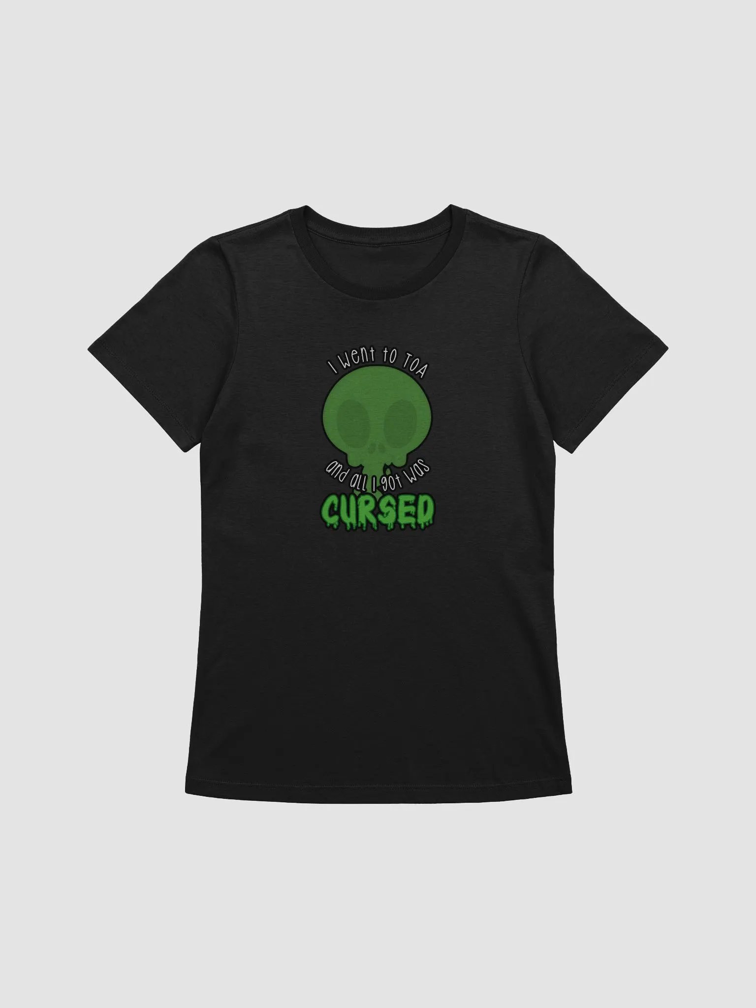 All I Got Was Cursed - Hunter - Women's Style Tee product image (1)