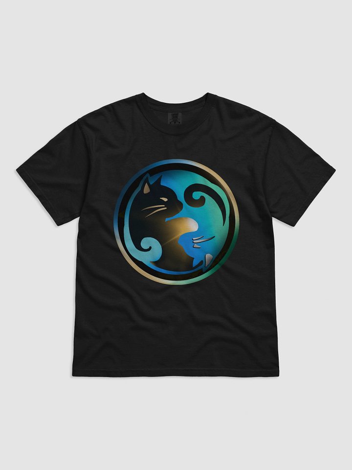 Meow Yin Yang T-shirt product image (1)