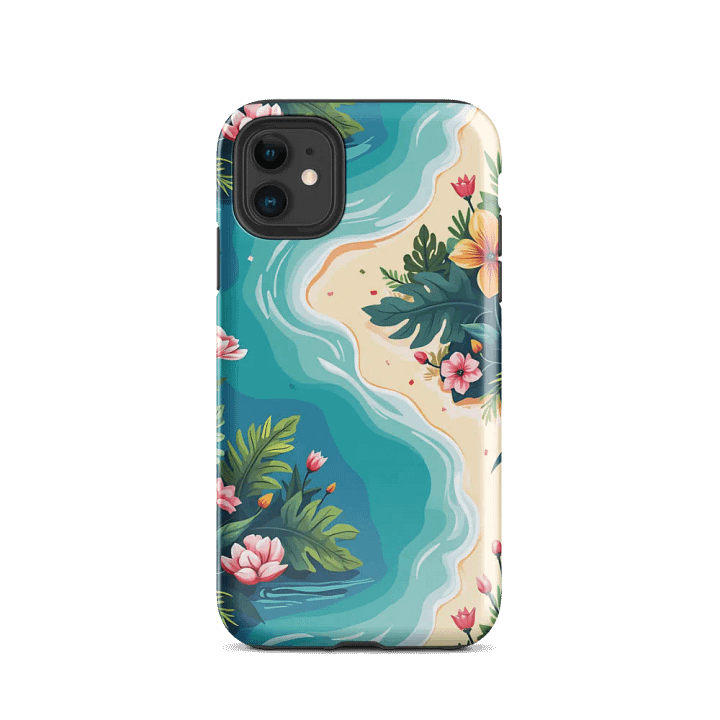 Tropical Waves iPhone® Tough Case product image (2)