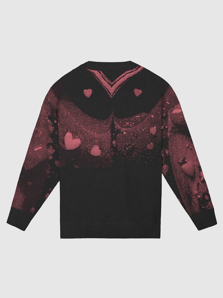 Crew Neck Dreamy Romantic Knit Sweater for Men & Women | Whimsical Cozy Gift for Couples & Loved Ones product image (2)