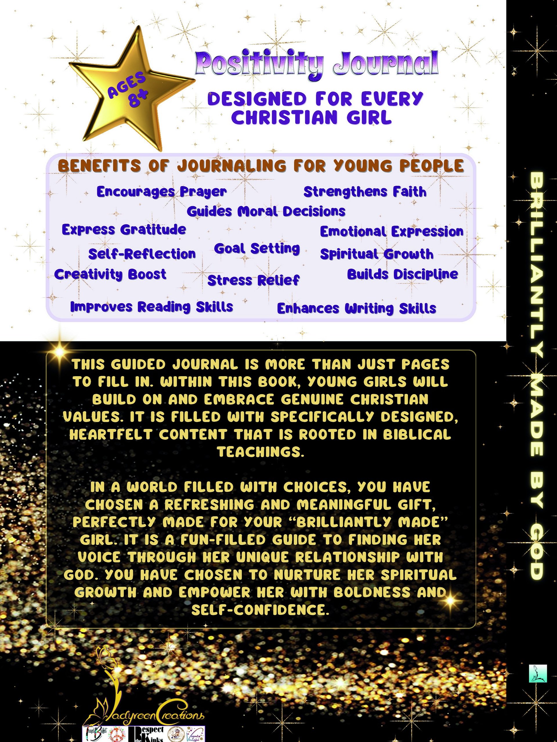 Girls Interactive Christian Journal product image (3)