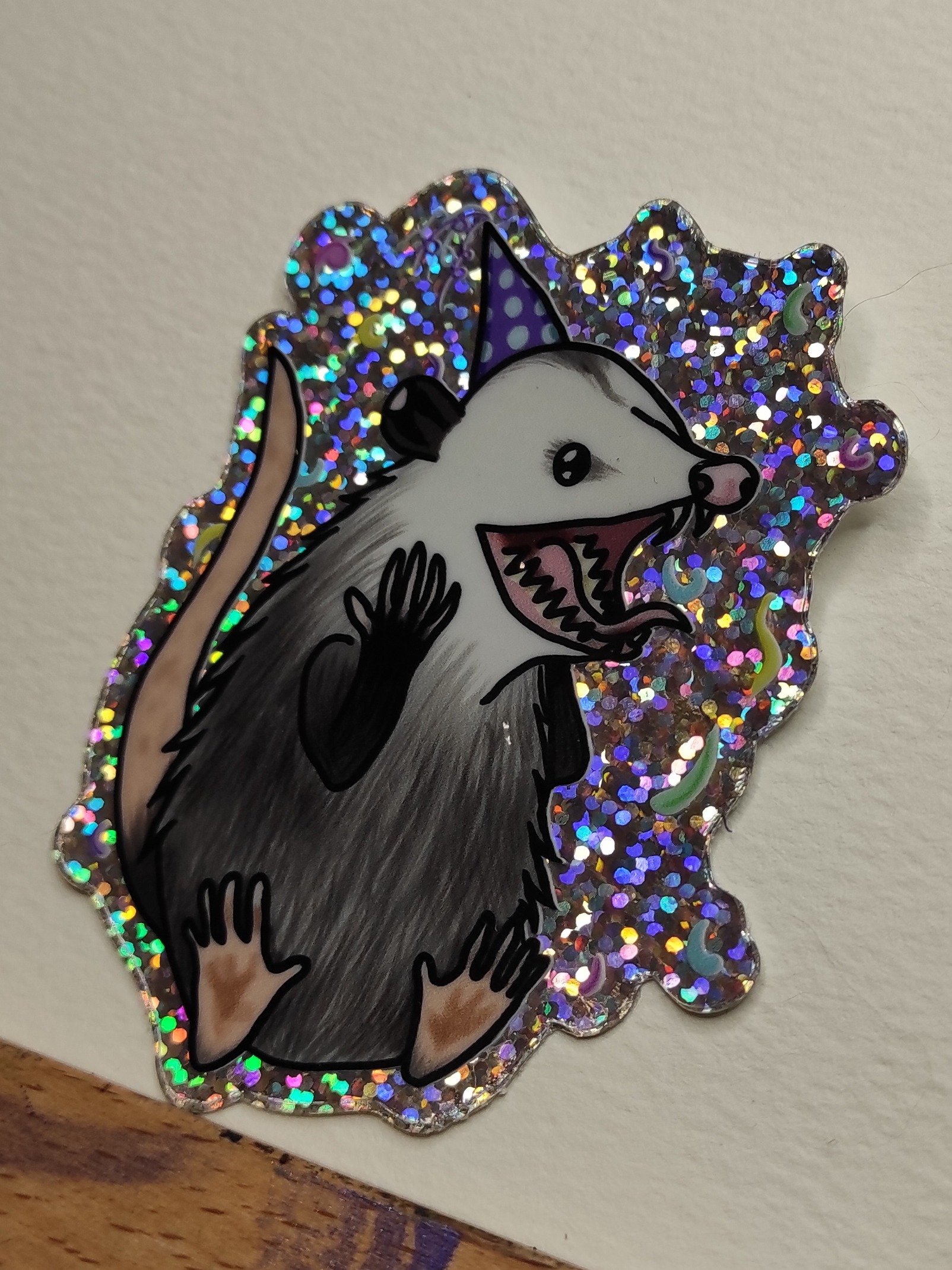 Party Possum Sticker product image (2)
