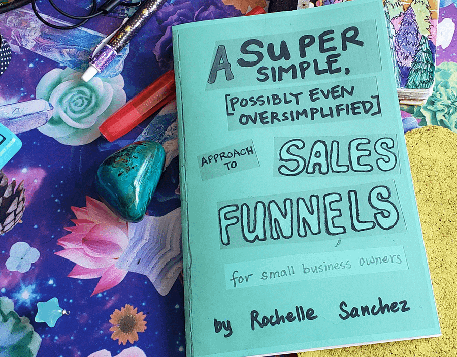 Super Simple Sales Funnels (Physical zine mailed to you) product image (4)