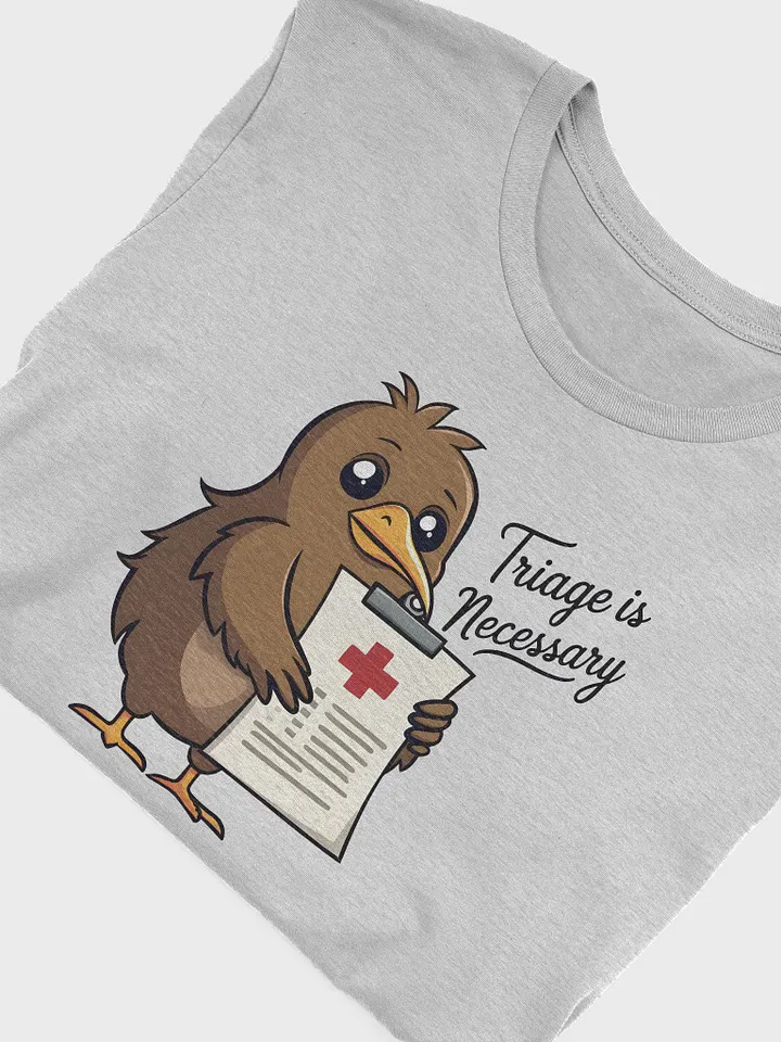 Kiwi Bird Triage T-Shirt, Wildlife Vet Gift, Wildlife Rehabber T-shirt product image (2)