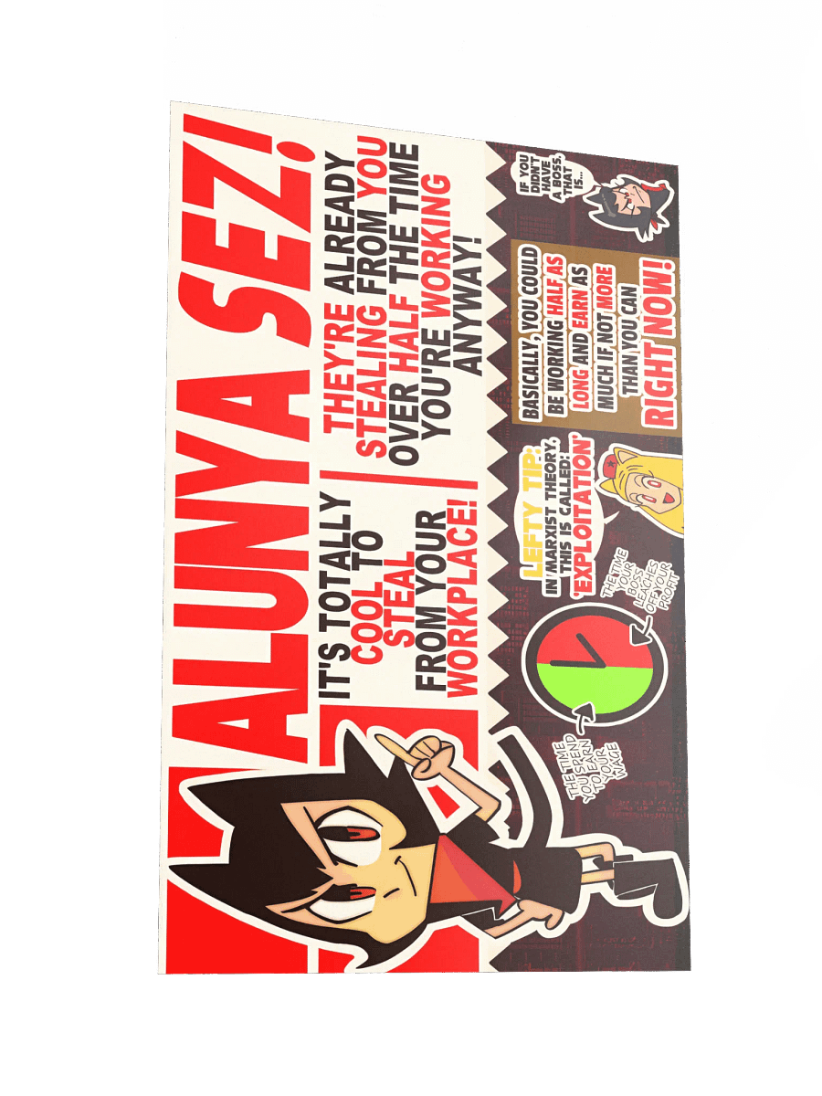 Alunya and Rodina - “Alunya Sez!” Poster product image (2)