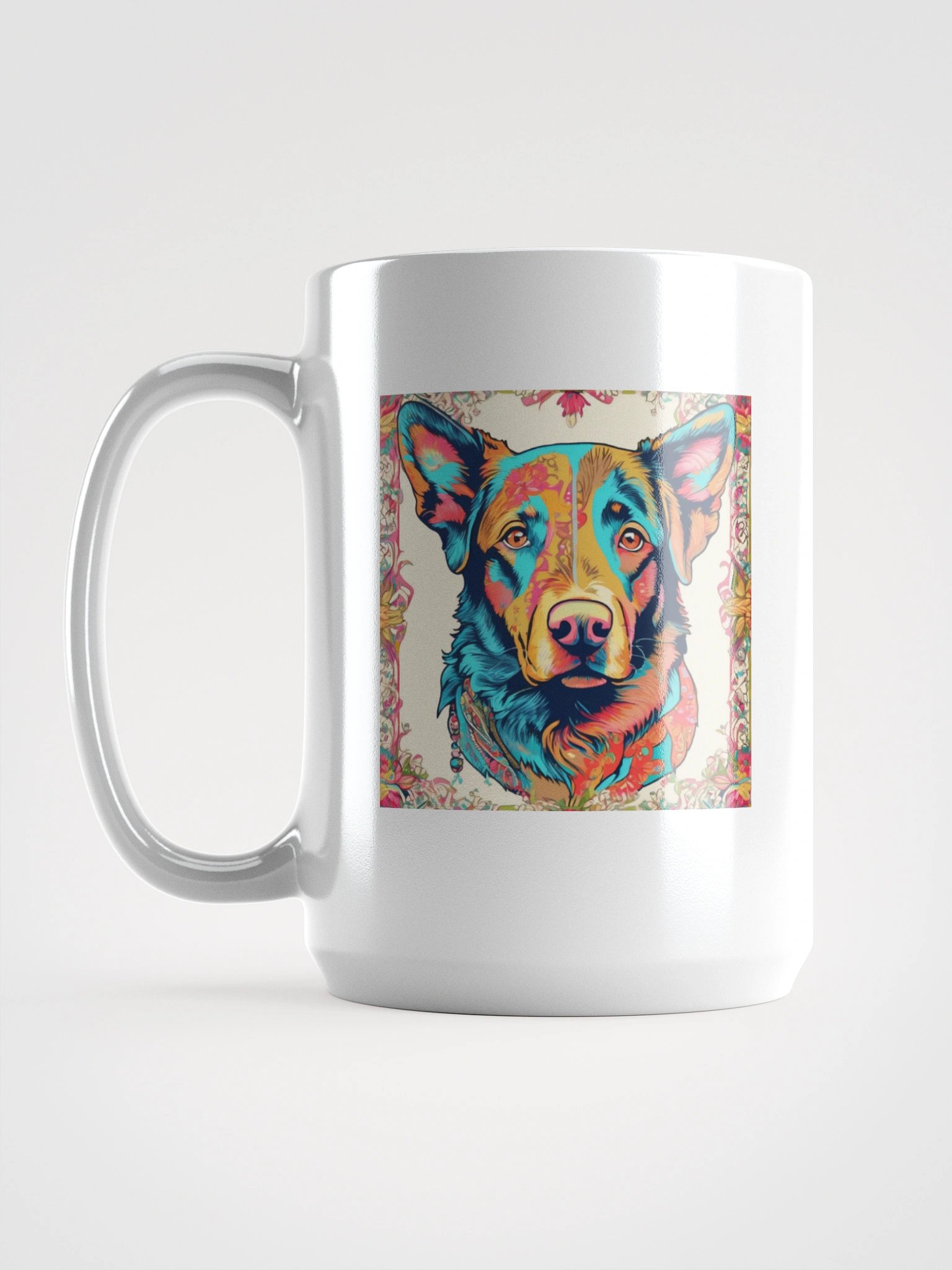 Vibrant Dog Portrait Mug product image (6)