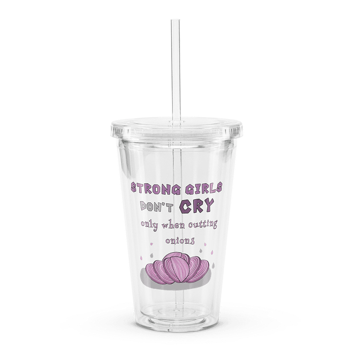 Strong Girls Don't Cry Tumbler product image (1)