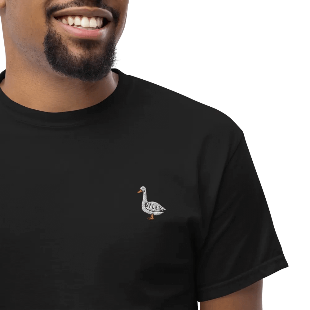 Silly Goose Embroidered T Shirt product image (4)
