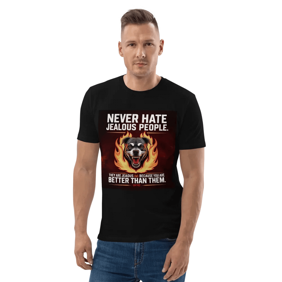 Flaming Confidence Organic Tee product image (8)